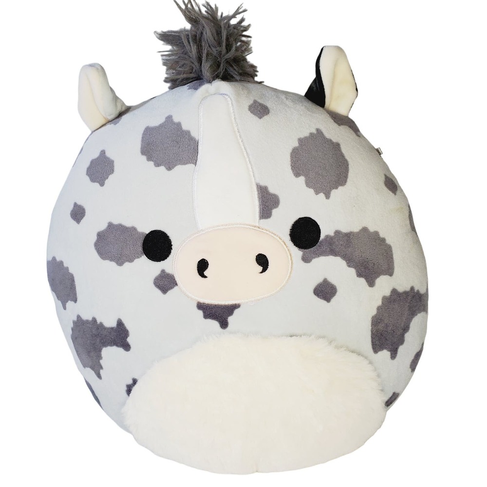 💥2/$30💥NWOT-Squishmallow Grady the Gray Stallion Horse Plushie Stuffed Animal
